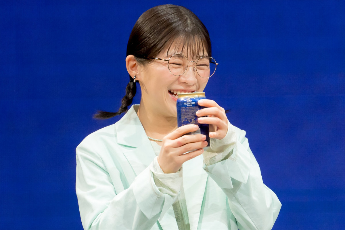 “まるちゃん”役CM2年目の広瀬すず、一新したいことは“おにぎりの具”「冷蔵庫が魚卵だらけ（笑）」