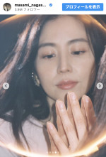 長澤まさみ、ロングドレス姿を公開　※「長澤まさみ」インスタグラム