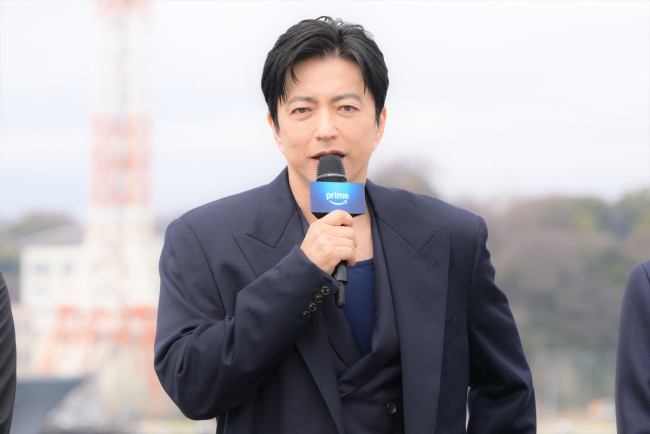 『沈黙の艦隊』シリーズ続編制作決定イベントに登場した大沢たかお