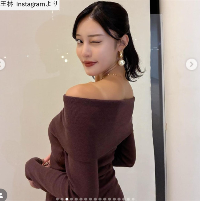 王林、ソロショット　※「王林」Instagramより