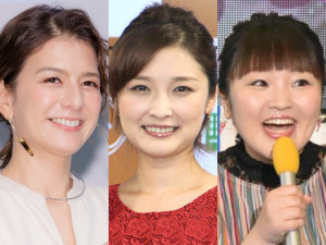 （左から）スザンヌ、石川梨華、柳原可奈子