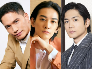 （左から）市原隼人、町田啓太、松下洸平