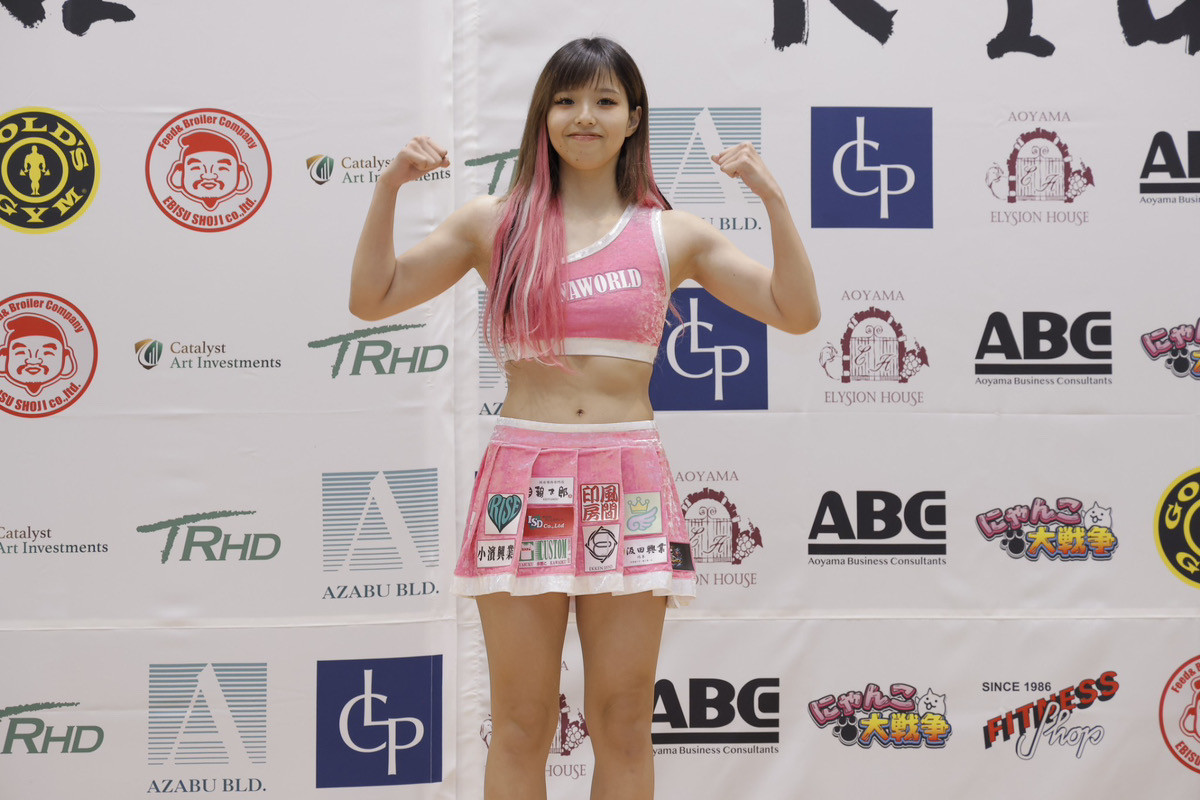 “リアル春麗”木村萌那がK-1初見参！　コスチューム＆ヘアスタイル一新を予告「楽しみにしてください」