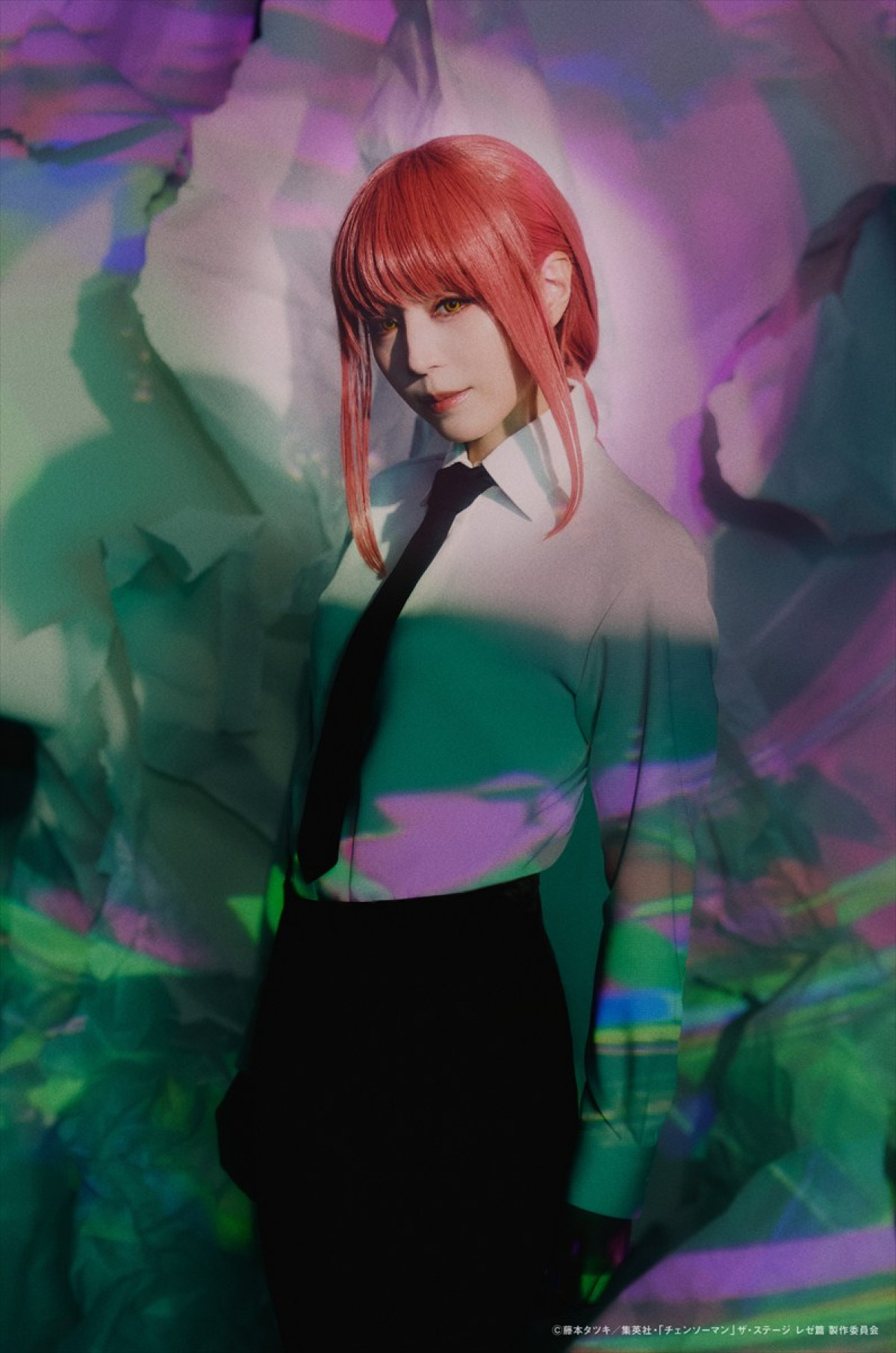 『「チェンソーマン」ザ・ステージ レゼ篇』メインビジュアル第1弾解禁　レゼ役は相馬結衣