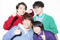 （上段左から）QuizKnock伊沢拓司、ふくらP、（下段左から）須貝駿貴、山本祥彰