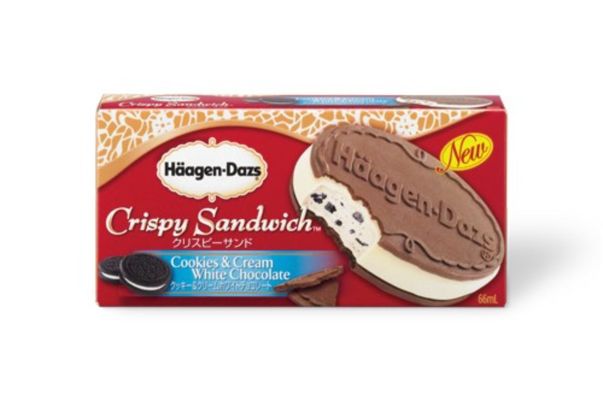 260402「ハーゲンダッツ クリスピーサンド『ザ・グリーンティー』」