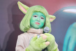 永尾柚乃　映画『スター・ウォーズ／マンダロリアン・アンド・グローグー』5月4日「スター・ウォーズの日」カウンダウンイベントの様子