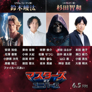 映画『マスターズ・オブ・ユニバース』日本語吹替版声優陣