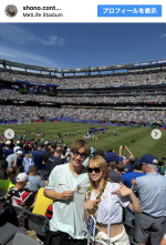 SHONO、夫婦でのW杯北中米大会の観戦を報告　※「SHONO」Instagram