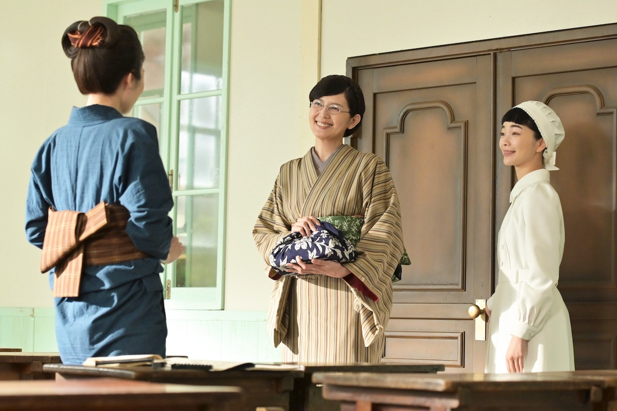 明日の『風、薫る』“直美”上坂樹里、団子屋で“シマケン”佐野晶哉に出くわす