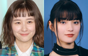 （左から）堀田真由、蒔田彩珠