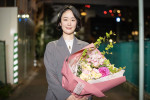 ドラマ『銀河の一票』クランクアップ写真　黒木華