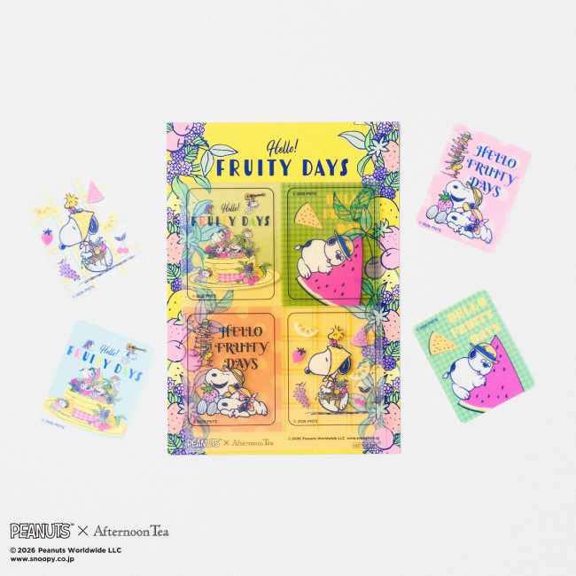 写真）スヌーピー＆きょうだいたちの夏らしいアイテム発売決定