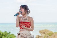 ME:I TSUZUMI　映画『モアナと伝説の海』公開記念イベントin沖縄の様子