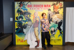 ガロウ役の緑川光が『アニメ10周年記念「ワンパンマン展」』を最速体験