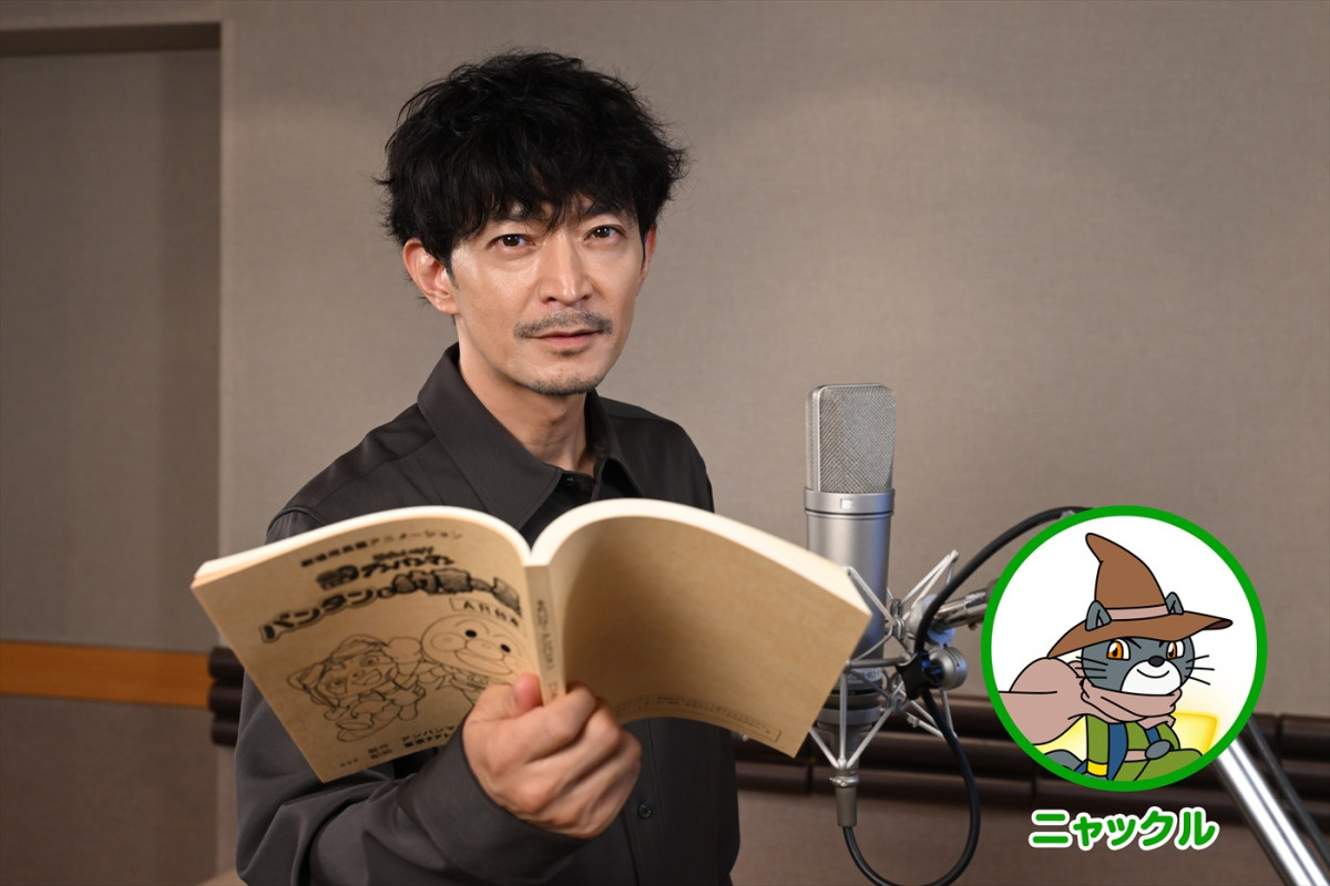 津田健次郎、映画『アンパンマン』最新作に出演決定！　レギュラー声優陣の安心感に「一言一言に感動した」