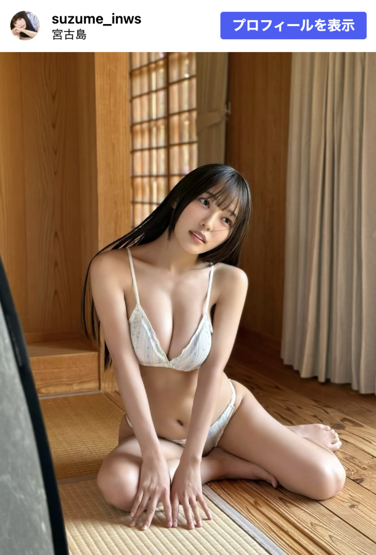 グラビア人気の童顔アイドル、タイトな赤チャイナ服姿が「すっっご」「これは目立つ」とネット衝撃