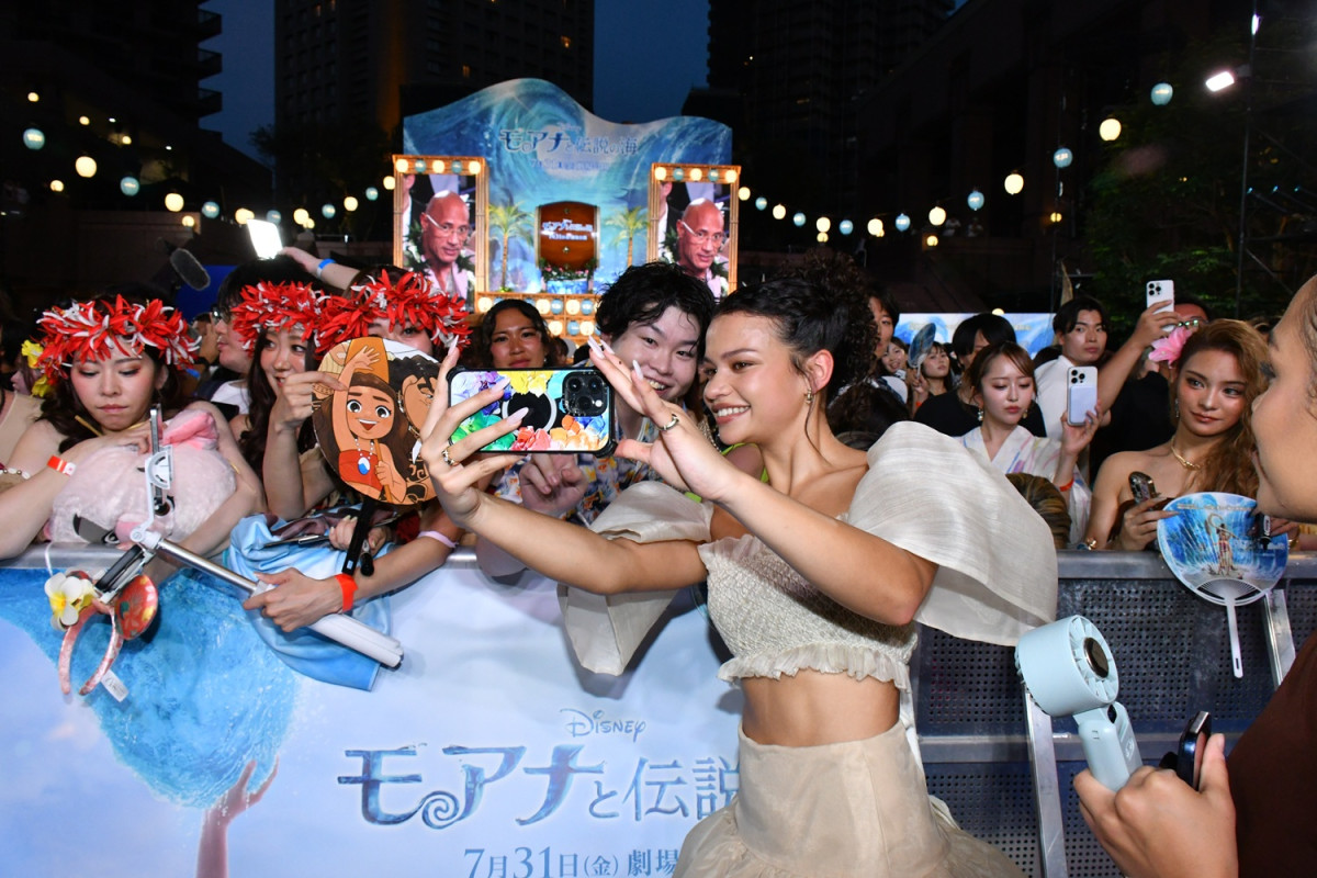 『モアナと伝説の海』ドウェイン・ジョンソンが12年ぶりに来日「日本に戻って来られてうれしい」