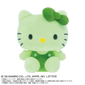 サンリオキャラクターズの“ECO”なぬいぐるみが登場へ！　特別カラーのハローキティなど展開