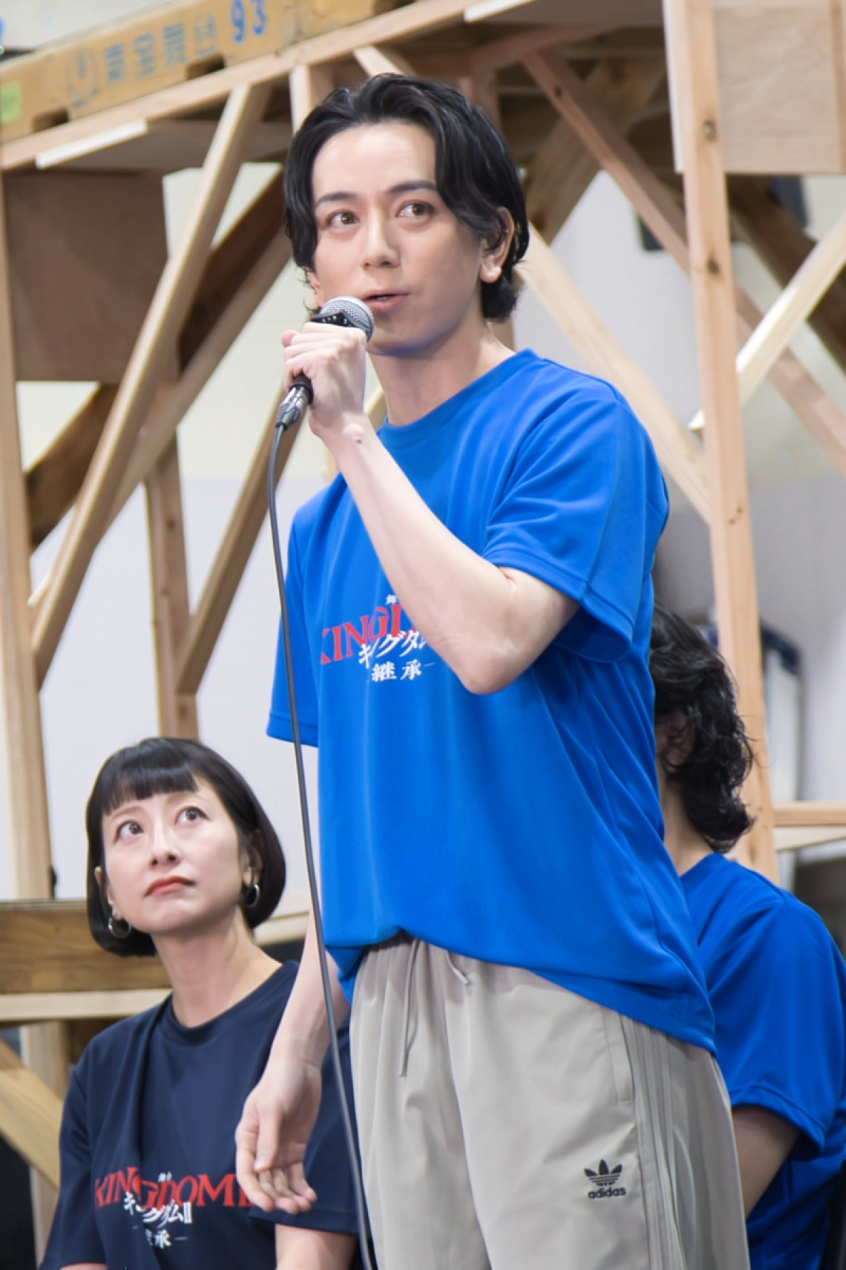 三浦宏規＆高野洸、舞台『キングダム』続編に意気込み　“王騎”山口祐一郎のさすがの包容力をカンパニー絶賛！