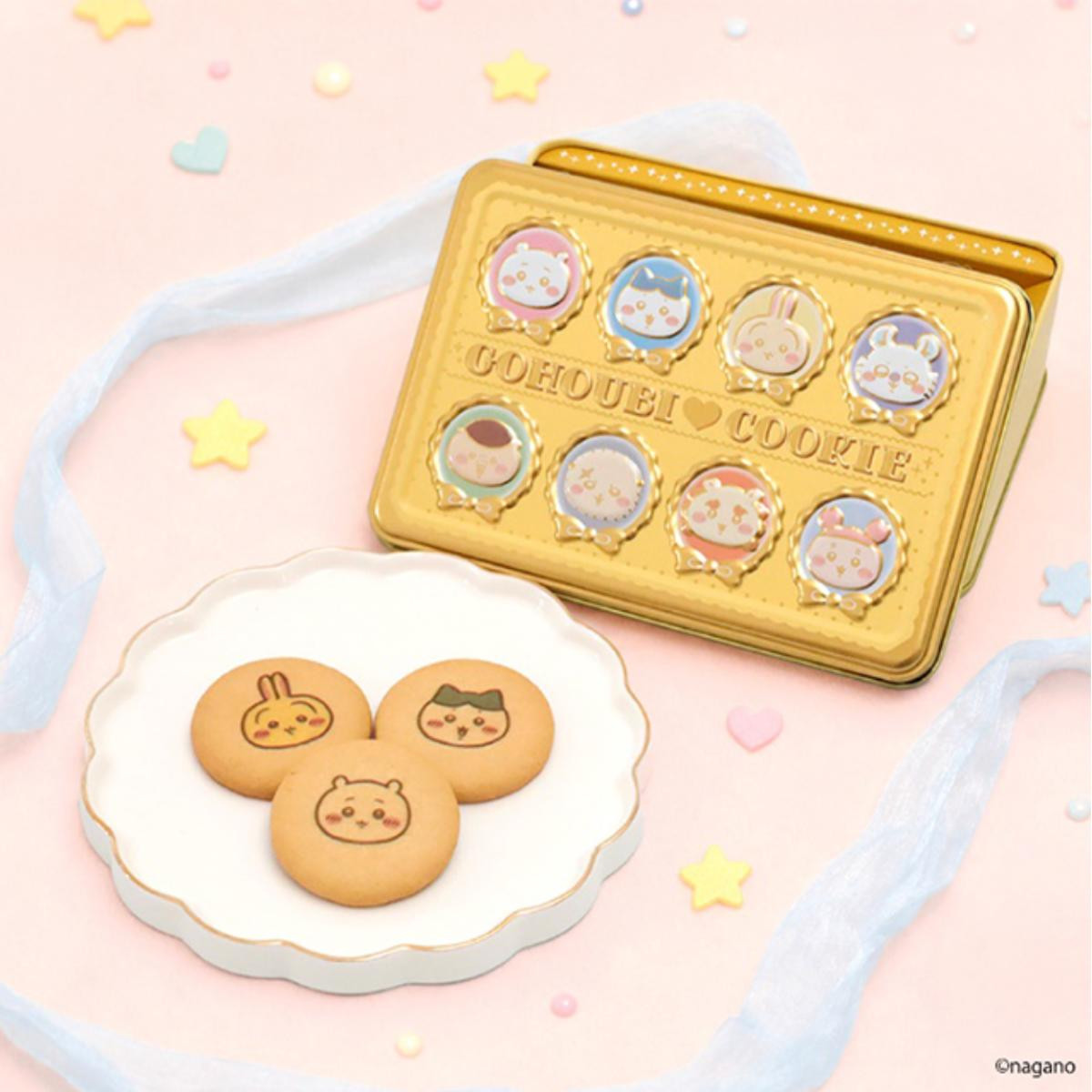 『ちいかわ』クッキー缶がコンビニに登場! ハチワレやうさぎをエンボス加工でデザイン