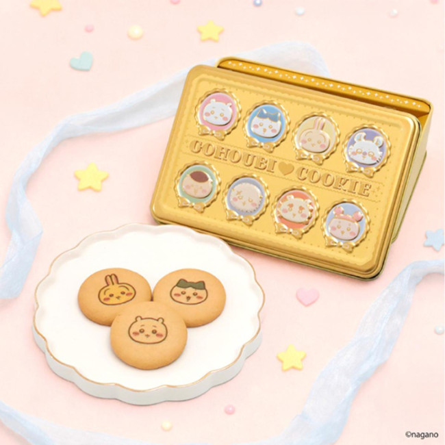『ちいかわ』クッキー缶がコンビニに登場！　ハチワレやうさぎをエンボス加工でデザイン