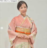 かとうれいこ、ソロショット　※「かとうれいこ」Instagram