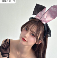 桃里れあ、ソロショット　※「桃里れあ」X