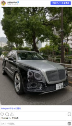 ユージ、愛車　※「ユージ」Instagram