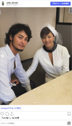 ダルビッシュ夫妻　※「ダルビッシュ聖子」Instagram