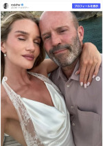ジェイソン・ステイサム59歳の誕生日を祝福　※「ロージー・ハンティントン＝ホワイトリー」Instagram