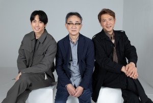 （左から）有澤樟太郎、池井戸潤、別所哲也