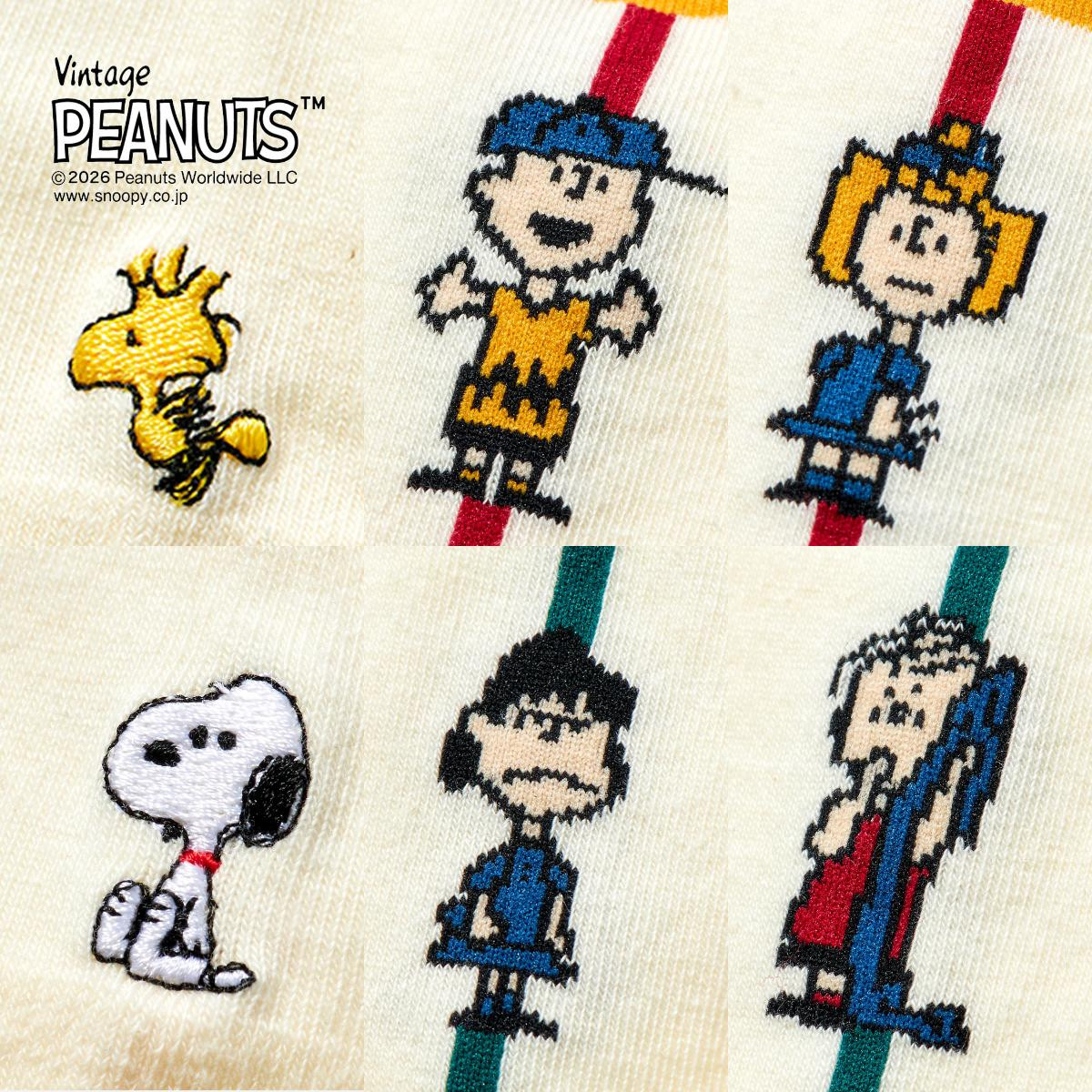 260831「SNOOPY×CHICSTOCKS ピーナッツギャング」
