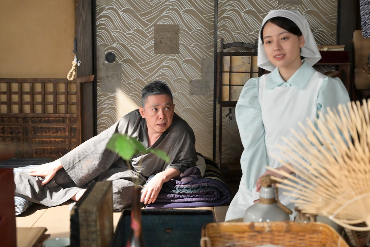 明日の『風、薫る』“りん”見上愛と“直美”上坂樹里、試験に臨む生徒たちを見送る