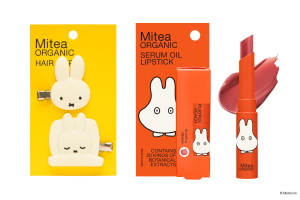 ファミマの“ミッフィーコスメ”に新作登場へ！　「Mitea ORGANIC」コラボ初のライフスタイルアイテムも
