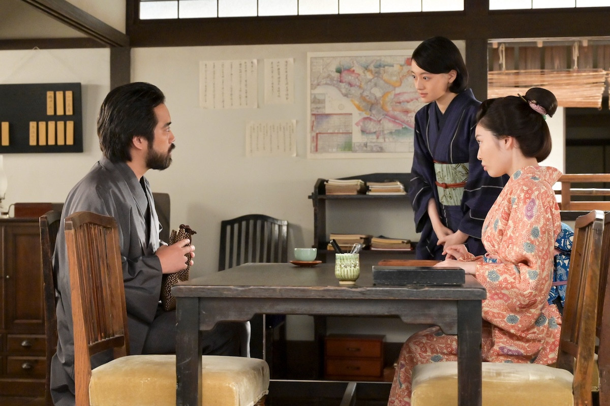 明日の『風、薫る』突然現れた元夫“亀吉”三浦貴大、“しのぶ”木越明から質問攻め