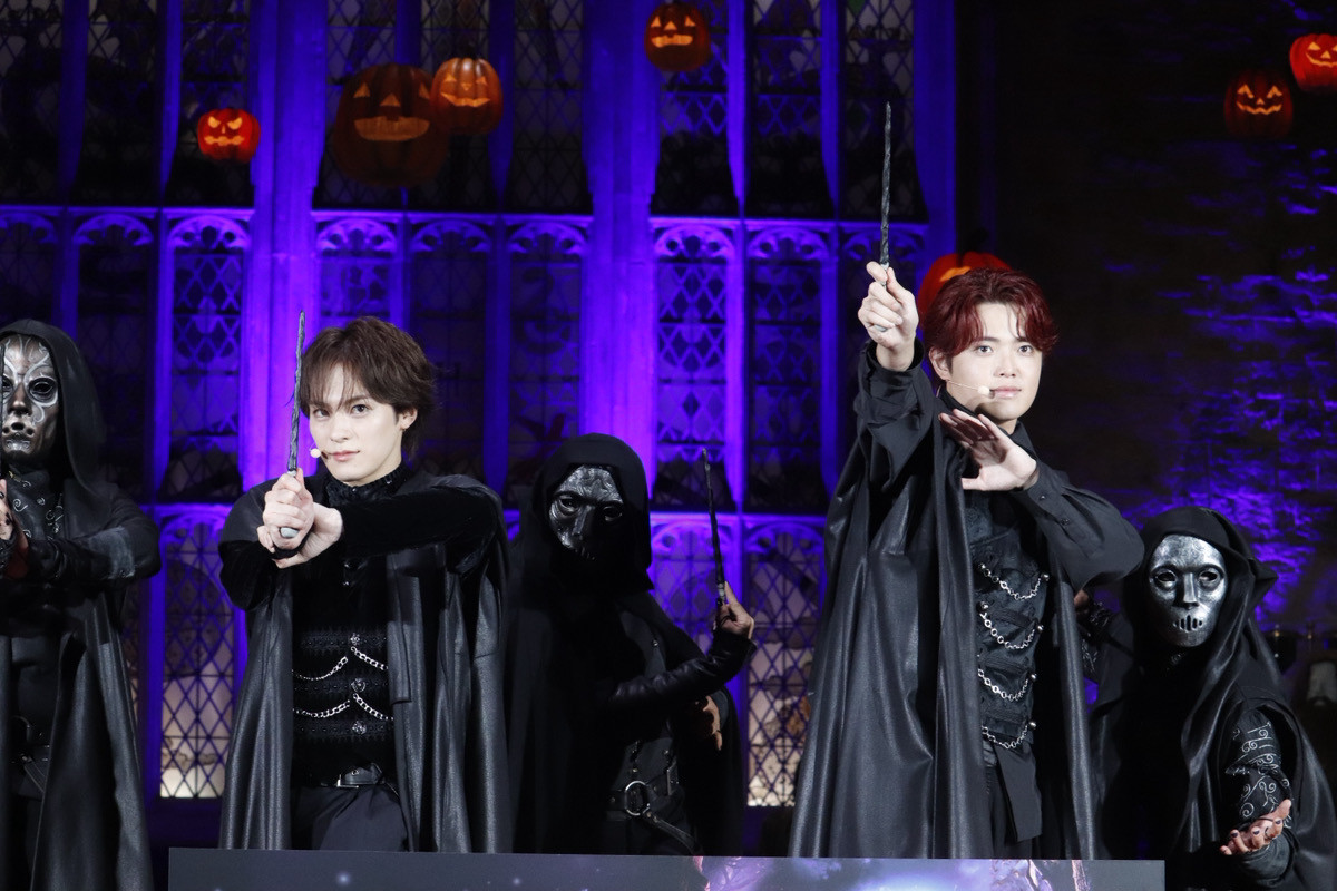 松倉海斗&吉澤閑也、『ハリー・ポッター』振付師の指導に感動 「Travis Japanでデスイーターになりたい」