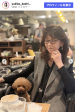 柏木由紀子、秋コーデを披露　※「柏木由紀子」Instagram