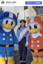 乙葉、警察官の制服姿を披露　※「乙葉」Instagram