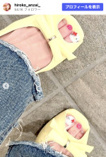 安西ひろこ、私服の秋冬コーデを披露　※「安西ひろこ」Instagram