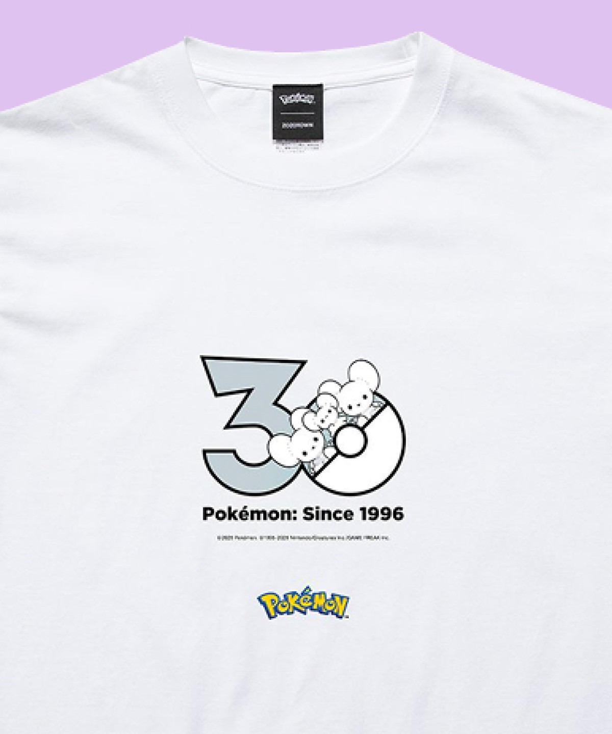 260916_Pokémon 30th Anniversary 1025 T-shirt Collection presented by ZOZOTOWN