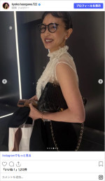 長谷川京子、20代の頃から愛用するレースを公開　※「長谷川京子」Instagram