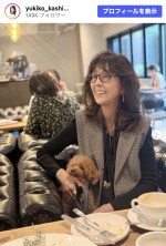 柏木由紀子、秋コーデを披露　※「柏木由紀子」Instagram