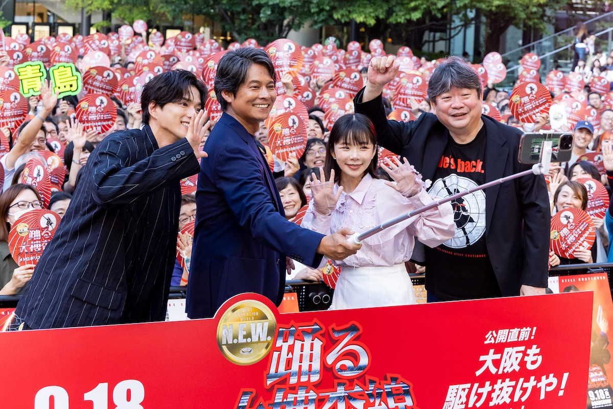 織田裕二、14年ぶりの“青島”に「やっぱり、『踊る』は楽しい」　大阪で5000人が大歓声