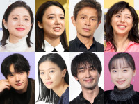 2026年秋ドラマを彩るキャストたち、（左上から時計回りで）石原さとみ、上白石萌音、江口洋介、松嶋菜々子、芦田愛菜、横浜流星、榮倉奈々、赤楚衛二