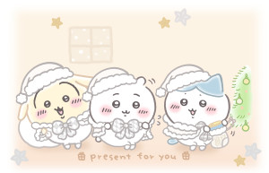 ちいかわパークのクリスマスが11．20開始！　限定衣装のグリーティングや新グッズを展開