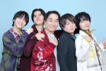 （左から）戸谷菊之介、武内駿輔、関智一、松岡禎丞、小林千晃