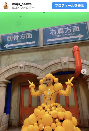 小沢真珠が『はたらく細胞』のオフショットを公開　※「小沢真珠」インスタグラム