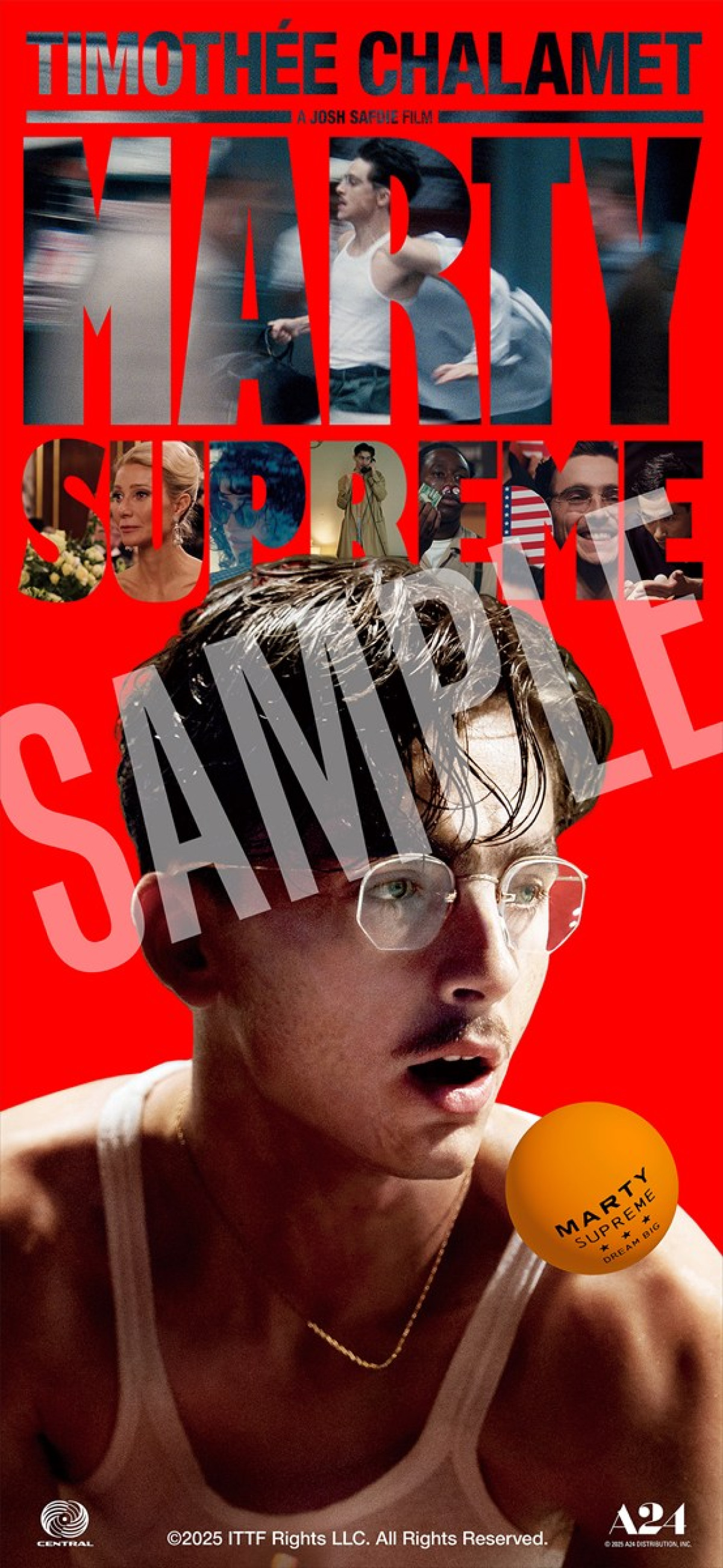 ティモシー・シャラメ主演『マーティ・シュプリーム』、“サイテー男”が人生一発逆転を狙うサイコーな日本版本予告が解禁