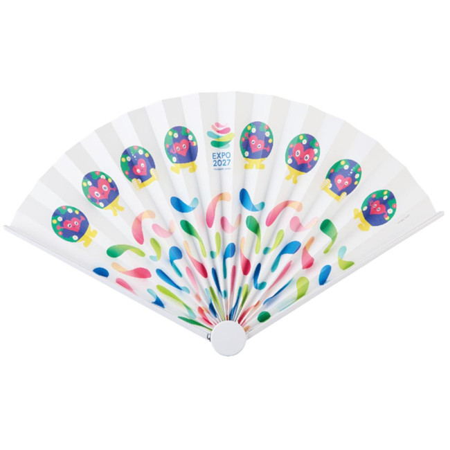 “横浜花博”新作グッズがすてき！　トゥンクトゥンクをデザインしたバッグや扇子を展開